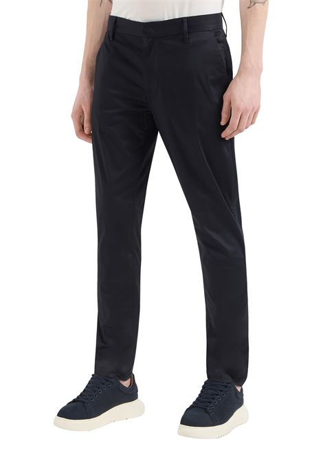 STRETCH COTTON CHINO TROUSERS EMPORIO ARMANI | Trousers | 8N1P15 1NJ7Z0919